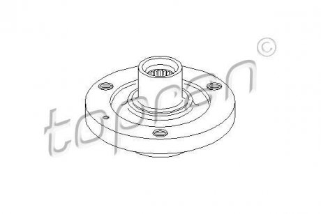 Подшипник колеса TOPRAN / HANS PRIES 720384