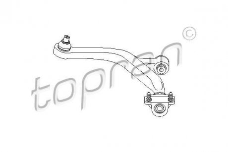 Важіль незалежної підвіски колеса TOPRAN TOPRAN / HANS PRIES 720760