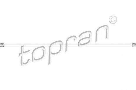 Тяга переключения передач TOPRAN / HANS PRIES 721248
