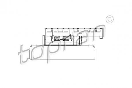 Ручка дверей TOPRAN / HANS PRIES 721724 (фото 1)