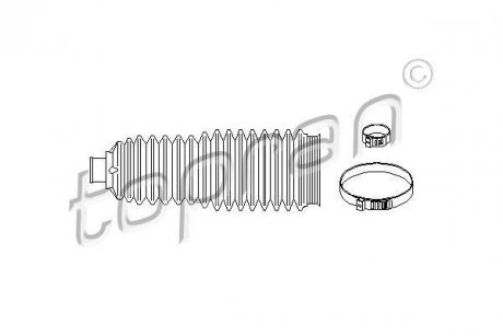 Пильовик (набір), кермове управління TOPRAN TOPRAN / HANS PRIES 722173