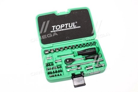 Набор инструментов 1/4" Toptul GCAI4102