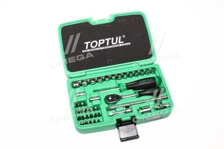 Набор инструментов 1/4" Toptul GCAI4102
