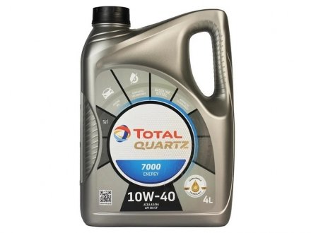 Масло моторное Quartz 7000 Energy 10W-40 (4 л) TOTAL 216679