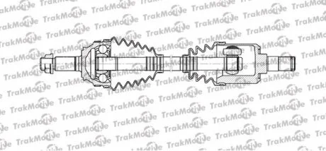Полуось прав. L=590mm 28/25 зуб FREELANDER I (L314) 2.0 Td4 4x4 01-06 TRAKMOTIVE 30-1115