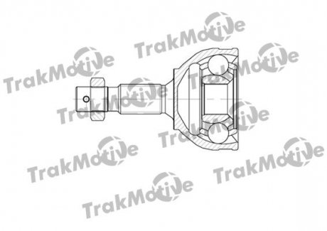 ШРКШ (зовнішній) Citroen C5/Jumpy/Fiat Scudo/Peugeot 308/508/Expert 07-(28x39x157) (One) TRAKMOTIVE 400597