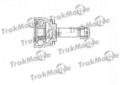 Шрус наружный к-кт с ABS 25/23 зуб.Getz 1.5CRDI 03- TRAKMOTIVE 40-0619