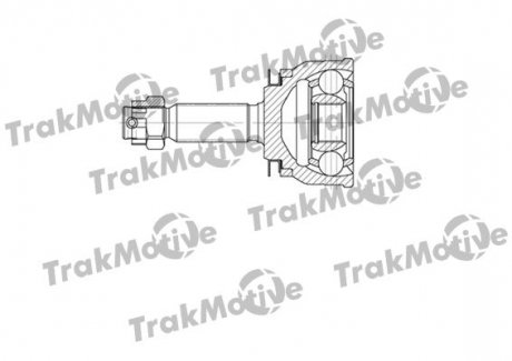 ШРКШ зовнішній з ABS к-кт 25/23 зуб.Elantra,Coupe 02- TRAKMOTIVE 40-0656 (фото 1)