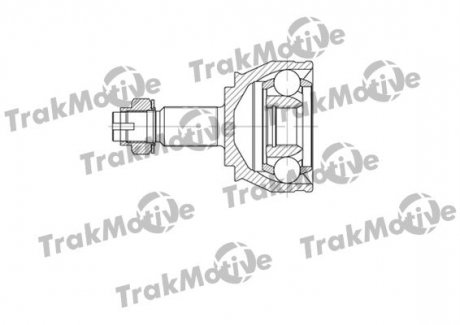 ШРКШ зовнішній 27/27 зуб. COMBO Tour 2.0 CDTI 12-, FIAT BRAVO II 2.0 D Multijet 08-14, ALFA ROMEO G TRAKMOTIVE 40-0664