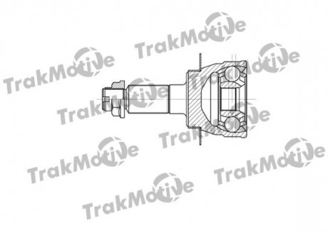 ШРКШ зовнішній к-кт 28/29 зуб. SX4 1,5-1,6 06- TRAKMOTIVE 40-0701