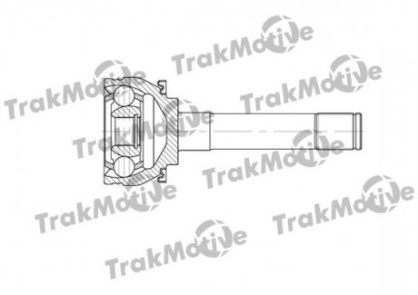 ШРКШ (зовнішній) Mitsubishi L200/Pajero 90-07 (28x25x216) TRAKMOTIVE 40-0718