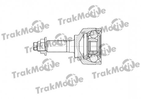 Шрус внешний Sorento 2,5CRDi 06- (28 і 25 зуб.) TRAKMOTIVE 40-0733