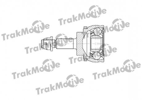 ШРКШ зовнішній к-кт 23/35 зуб.Megane I,Scenic I 1.6/2.0 -03 TRAKMOTIVE 40-0734