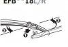 ExactFit Flat Щітка склоочисника,безкаркасна OEM (430мм) Trico EFB4318L (фото 2)