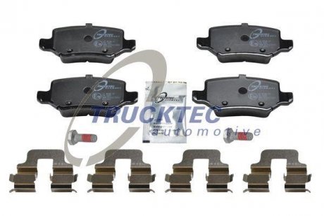 Гальмівні колодки, дискове гальмо (набір) AUTOMOTIVE TRUCKTEC 0235147