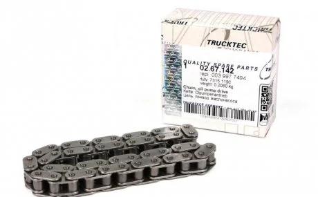Фото цепь масляного насоса, Sprinter - Vito, (46 z) TRUCKTEC 02.67.142 Цепь масляного насоса, Sprinter - Vito, (46 z) TRUCKTEC 02.67.142