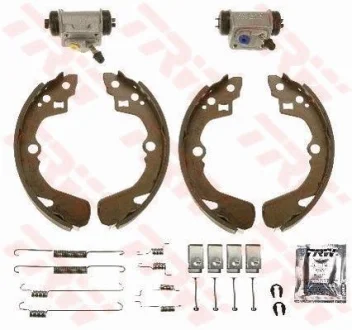 Фото 1 - комплект тормозных колодок TRW BK1969 Комплект тормозных колодок TRW BK1969 (фото 1)