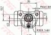 Тормозной цилиндрик TRW BWF262 (фото 2)