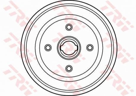 Тормозной барабан TRW DB4006