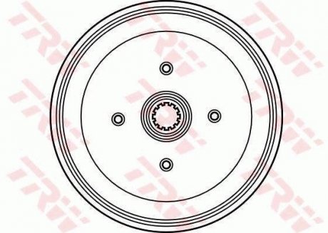 Тормозной барабан TRW DB4037