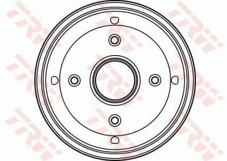 Гальмівний барабан TRW DB4124