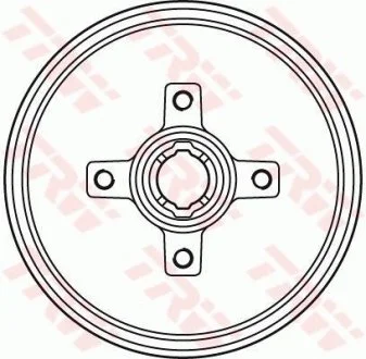 Тормозной барабан TRW DB4134BR