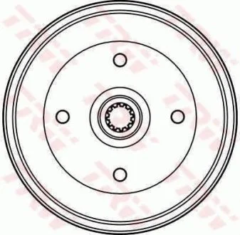 Гальмівний барабан (LUCAS) TRW DB4143