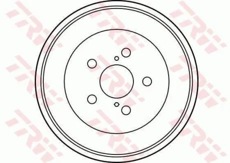 Фото гальмівний барабан TRW DB4257 Гальмівний барабан TRW DB4257