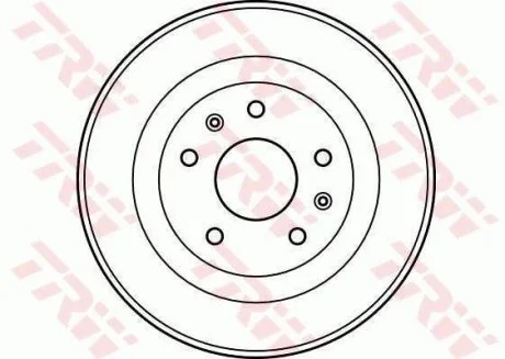 Тормозной барабан TRW DB4297