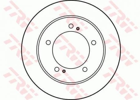 Тормозной диск TRW DF1953