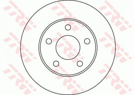 Диск тормозной TRW DF4041