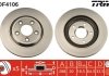 Диск тормозной TRW DF4106 (фото 1)