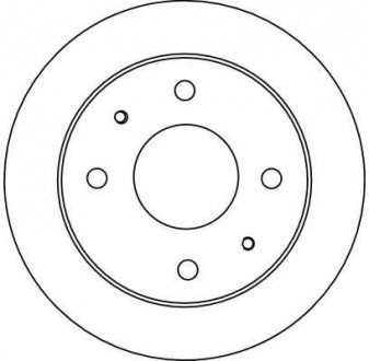 Диск гальмівний TRW DF4132 (фото 1)