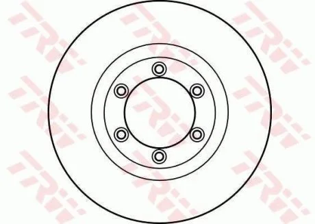 Тормозной диск TRW DF4168