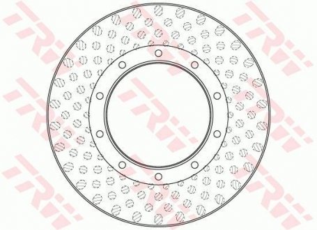 Гальмівний диск TRW DF5010S