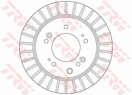 Тормозной диск TRW DF6191S