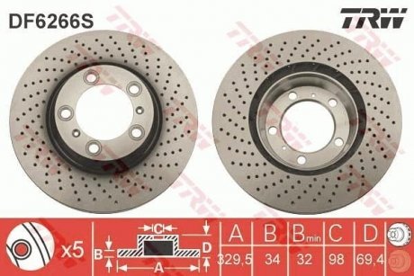 (LUCAS) TRW DF6266S (фото 1)