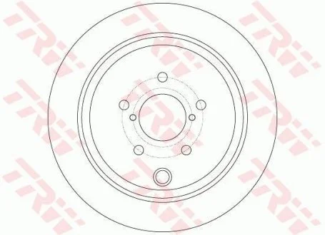 Тормозной диск TRW DF6306