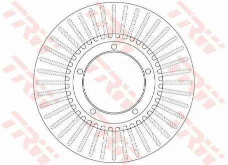 Гальмівний диск TRW DF6486