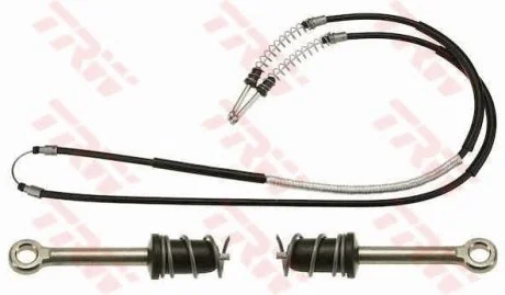 Трос ручного тормоза TRW GCH1848