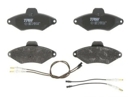 Тормозные колодки, дисковый тормоз (набор) TRW GDB1101