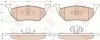 Тормозные колодки, дисковый тормоз (набор) TRW GDB1754 (фото 1)
