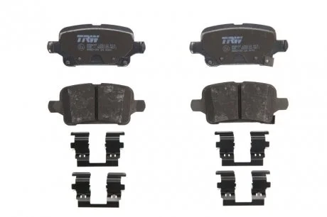 Фото тормозные колодки, дисковые TRW GDB2180 Тормозные колодки, дисковые TRW GDB2180