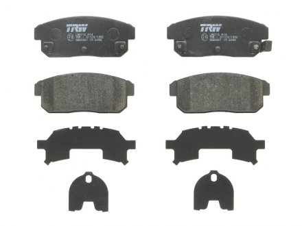Гальмівні колодки, дискові TRW GDB3357