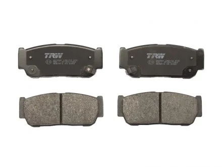 Фото гальмівні колодки, дискове гальмо (набір) TRW GDB3413 Гальмівні колодки, дискове гальмо (набір) TRW GDB3413