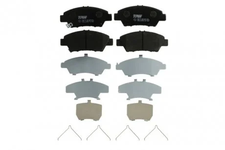 Тормозные колодки, дисковые TRW GDB3493BTE