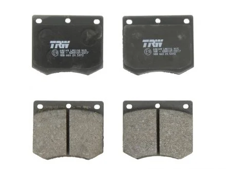 Тормозные колодки, дисковые TRW GDB660