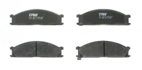 Фото тормозные колодки, дисковый тормоз (набор) TRW GDB766 Тормозные колодки, дисковый тормоз (набор) TRW GDB766