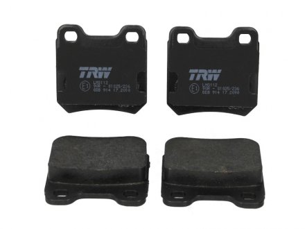 Колодки гальмові IC 180693 TRW GDB914