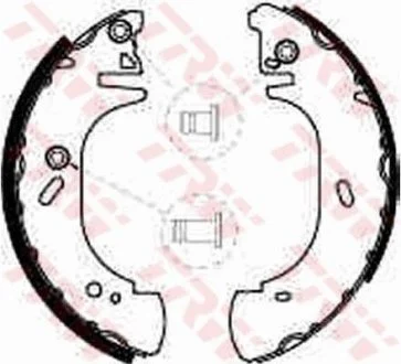 Колодки задние R15, 92-00 TRW GS8540